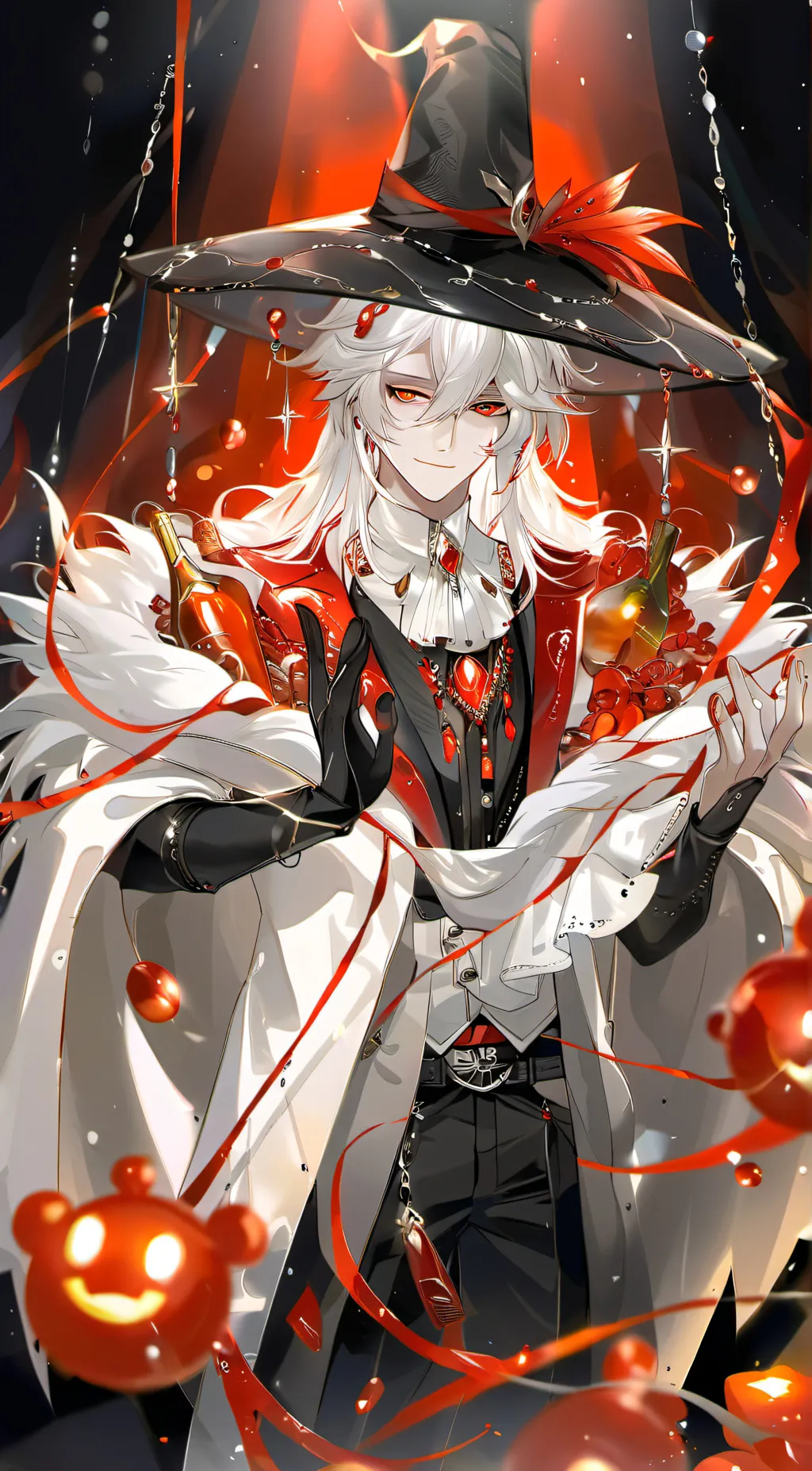 ai character: luci x al background