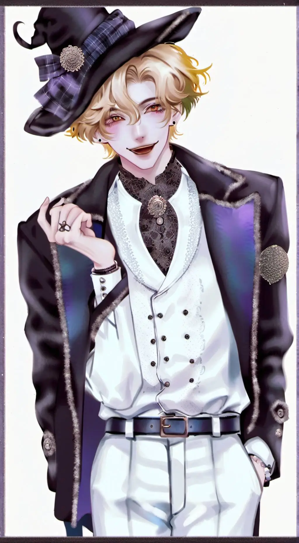 ai character: Sir Smiley background