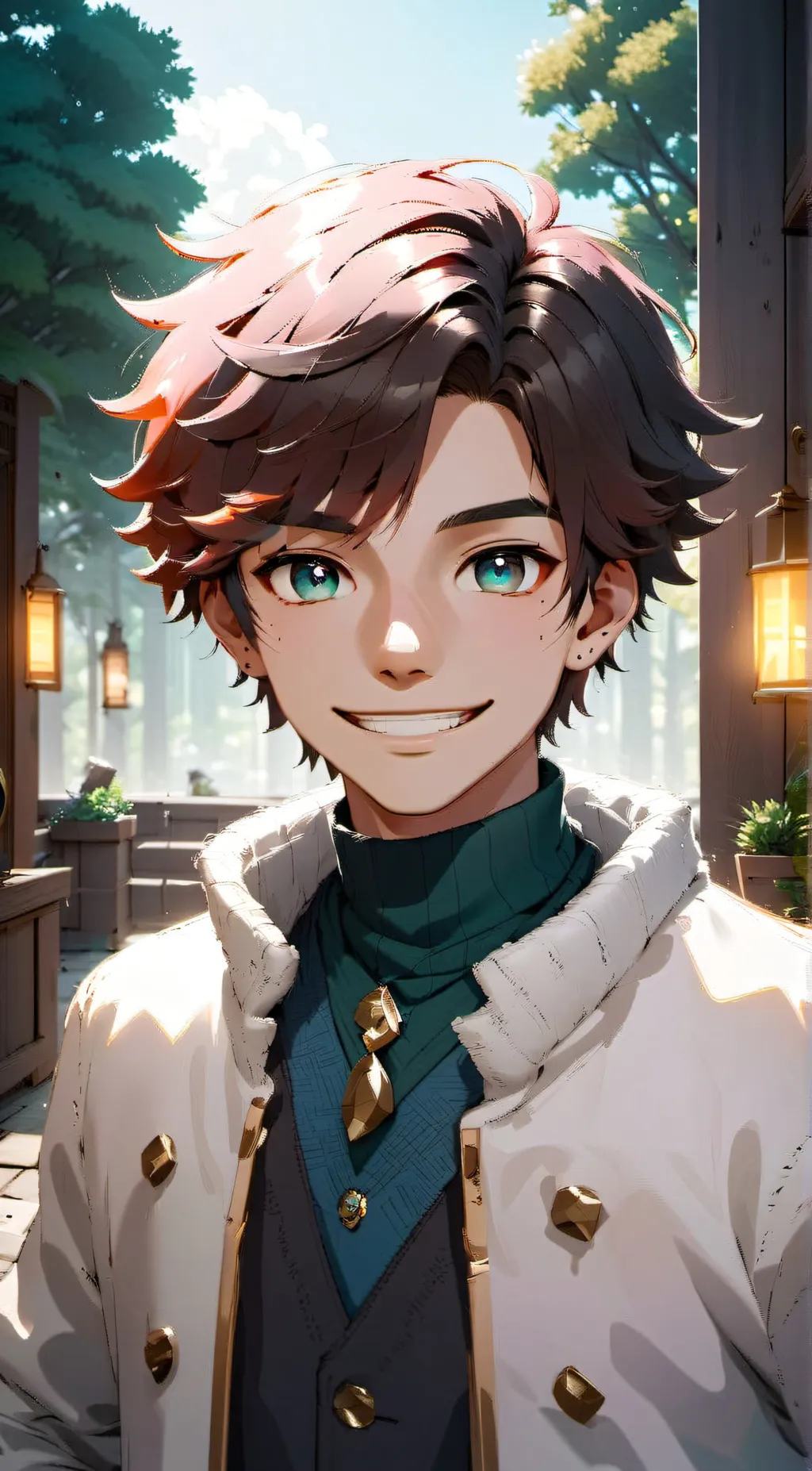 ai character: Zach background