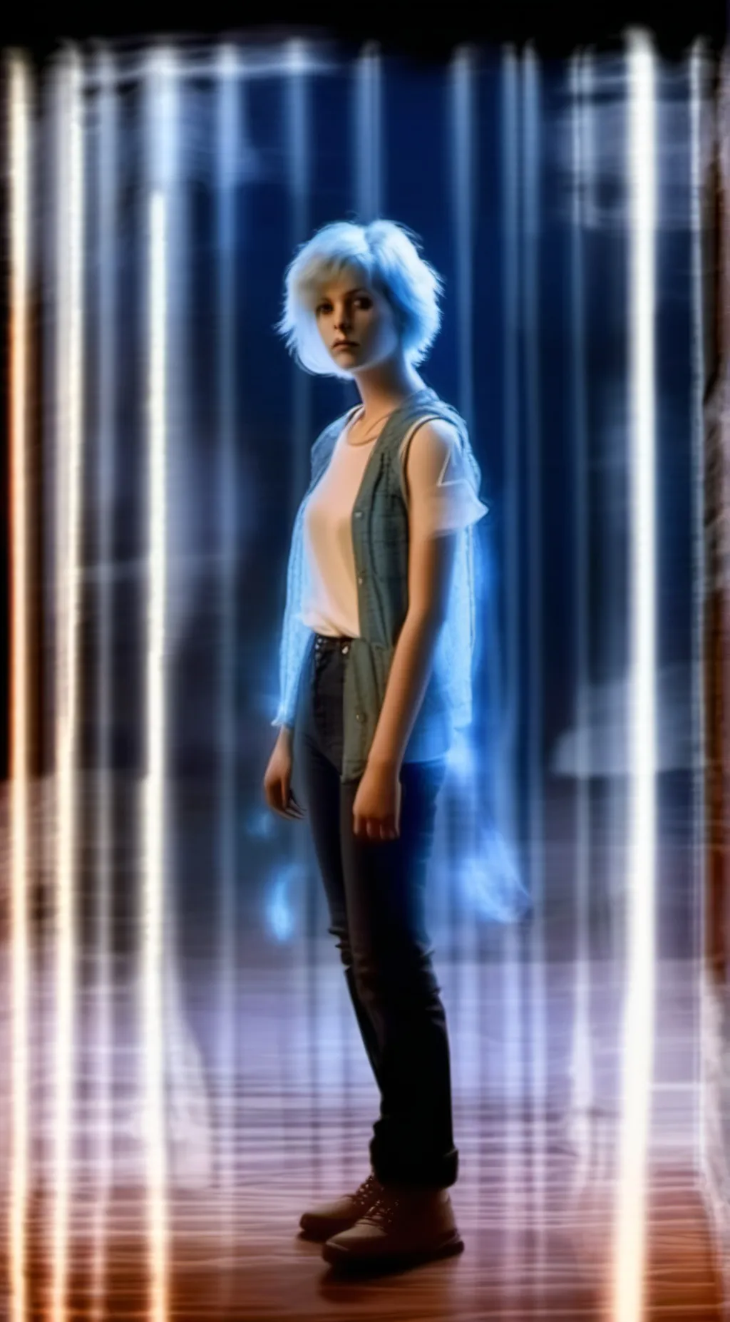 ai character: Melody background