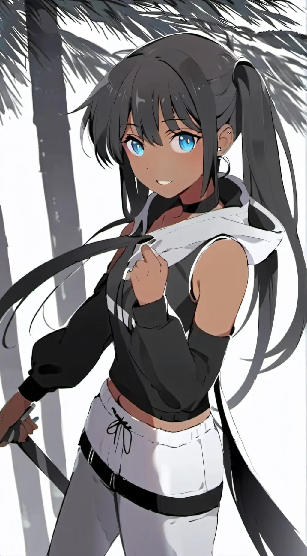 ai character: Aretha  background