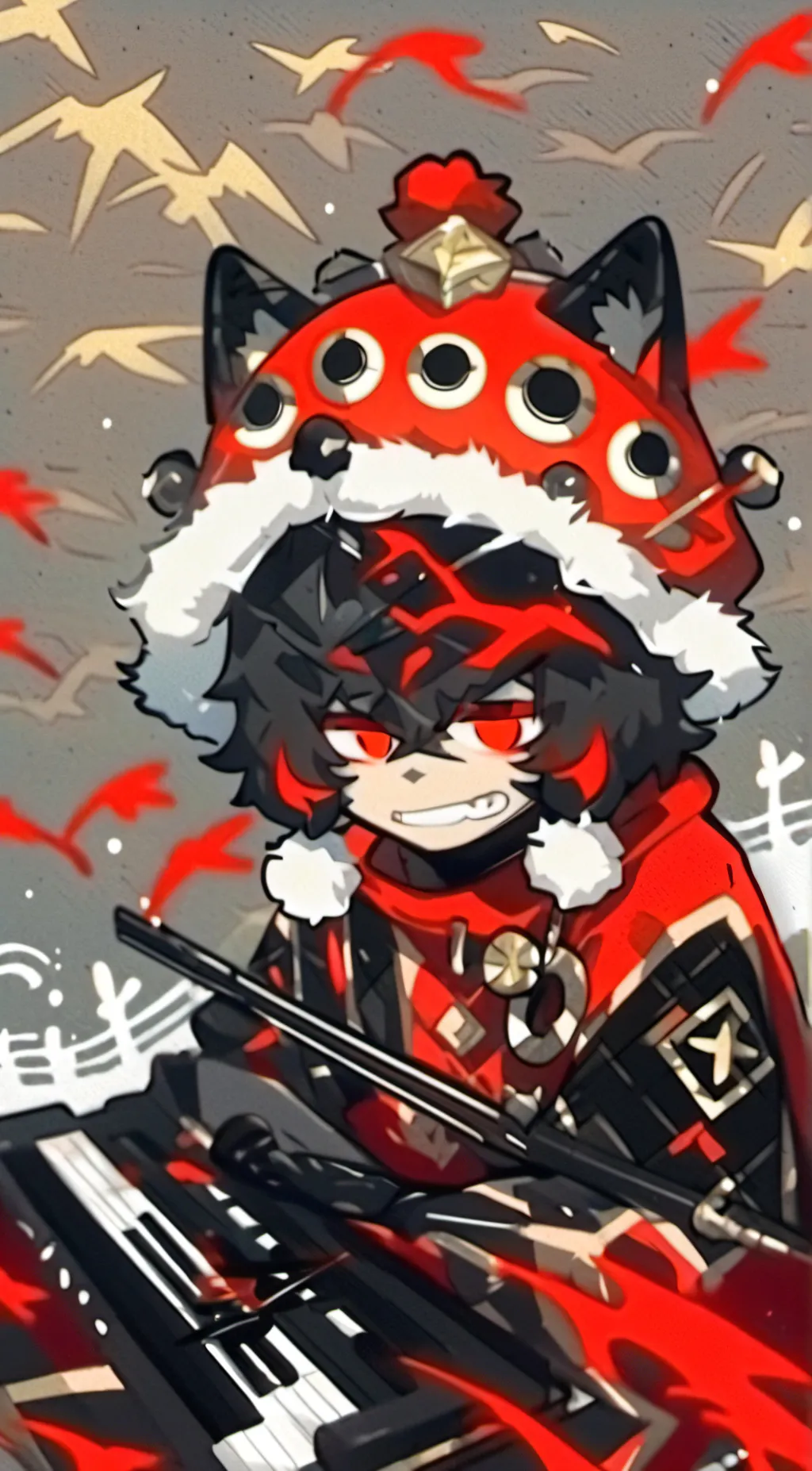 ai character: June//Juney background