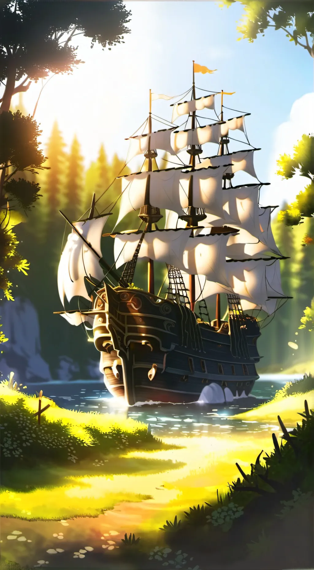 ai character: ✿ONE PIECE✿ background