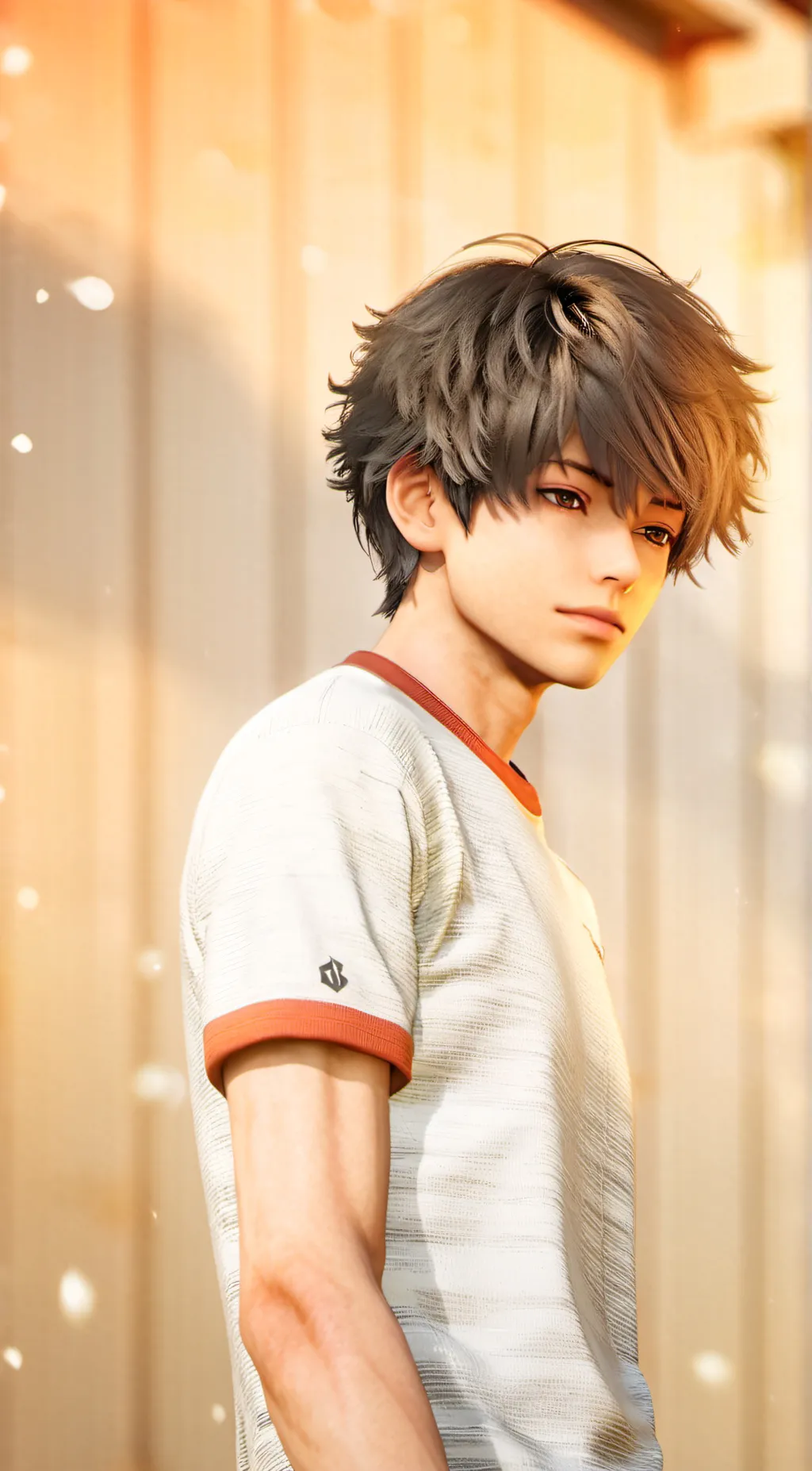 ai character: Leo background