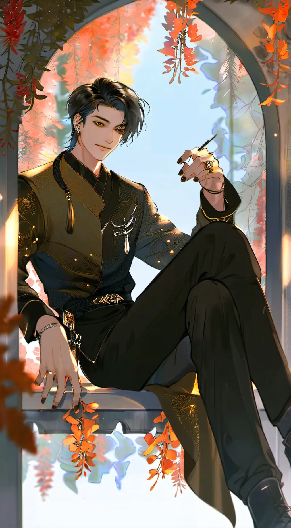 ai character: ♡zain♡ background