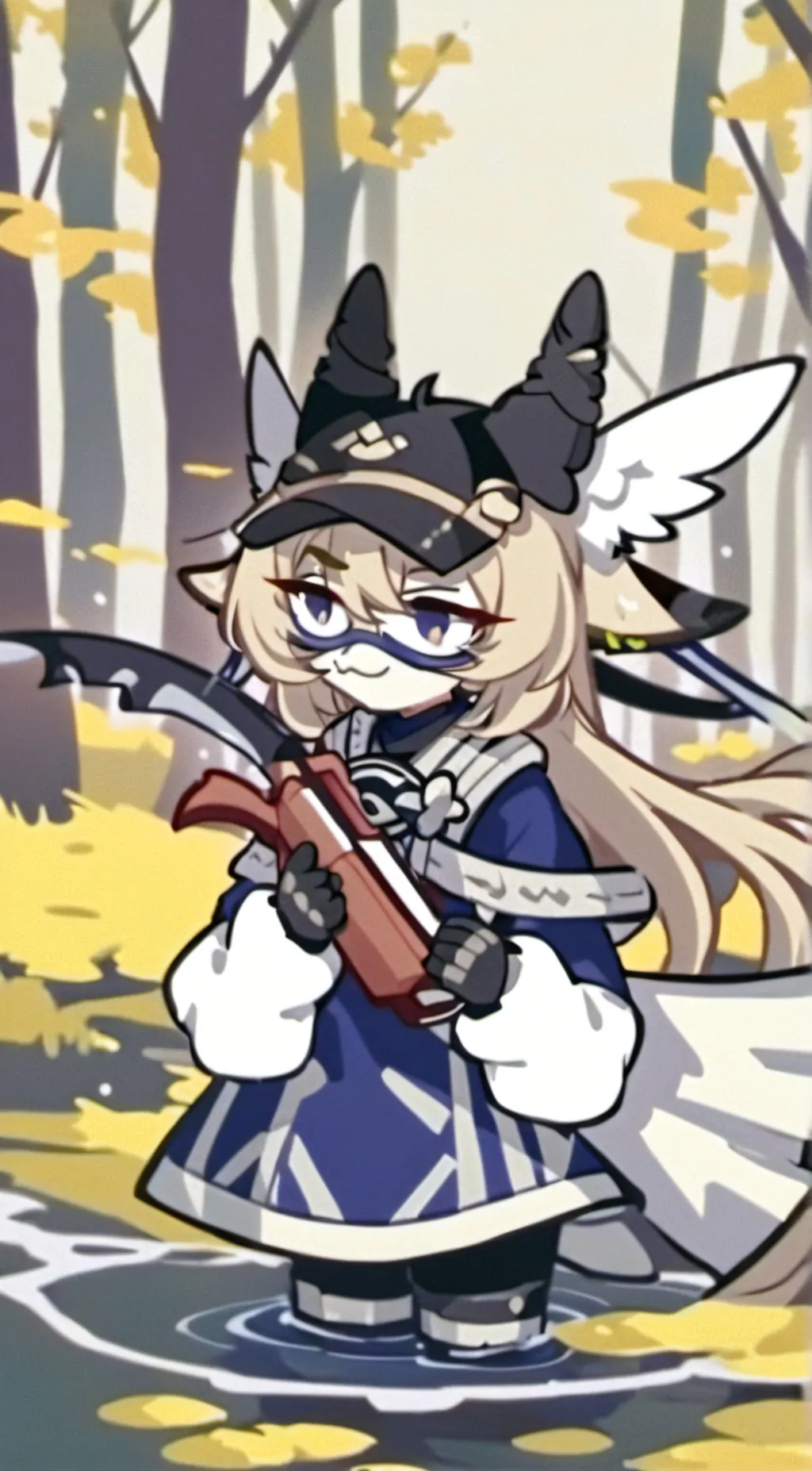 ai character: July background