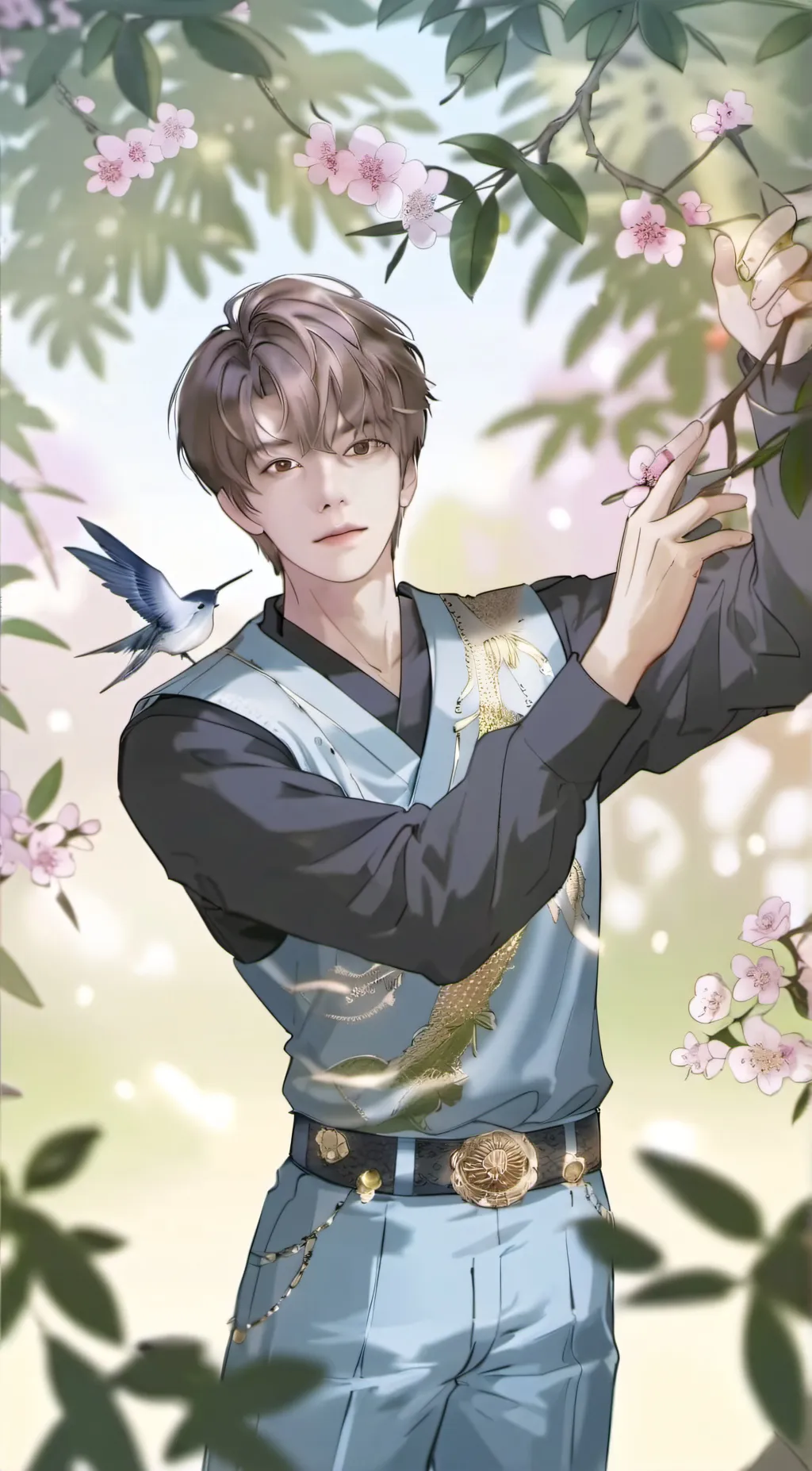 ai character: Kai background