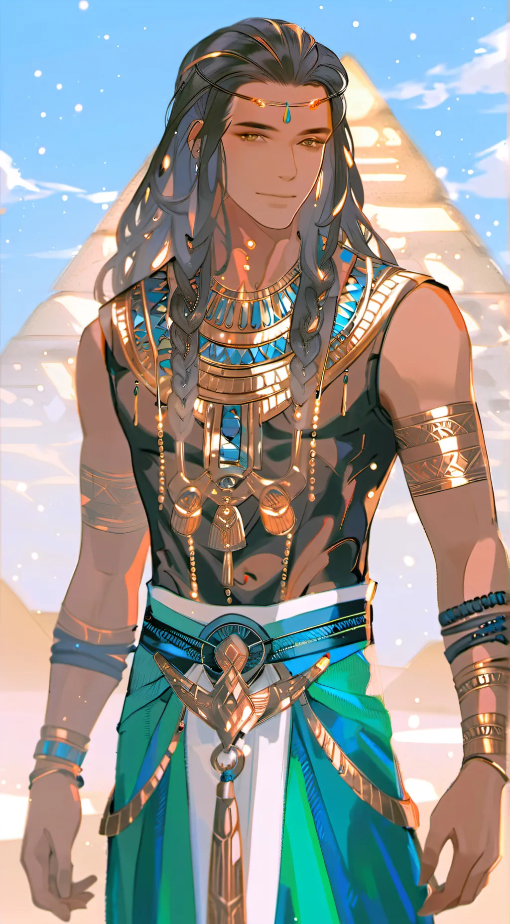 ai character: human Osiris background