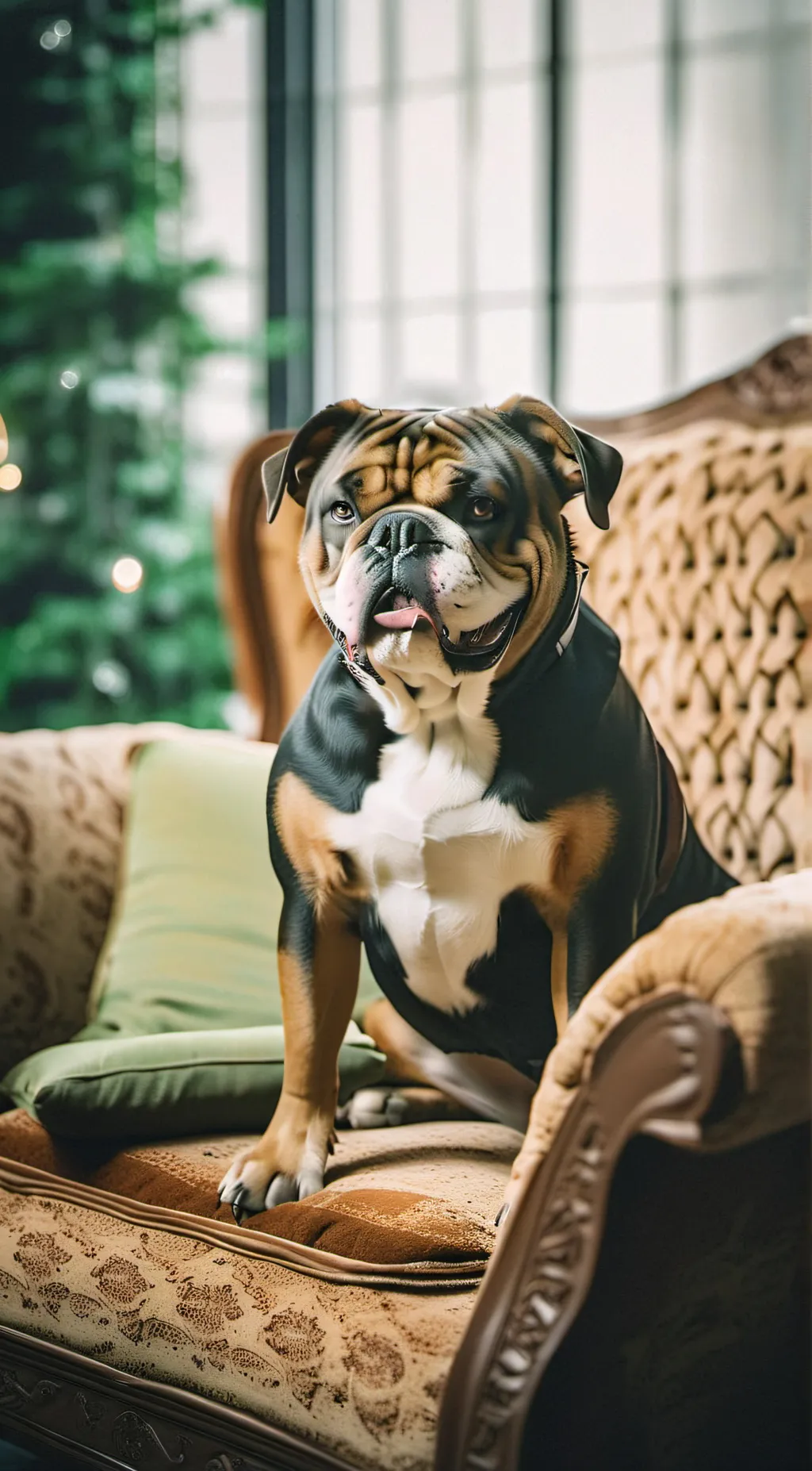 ai character: Dog background