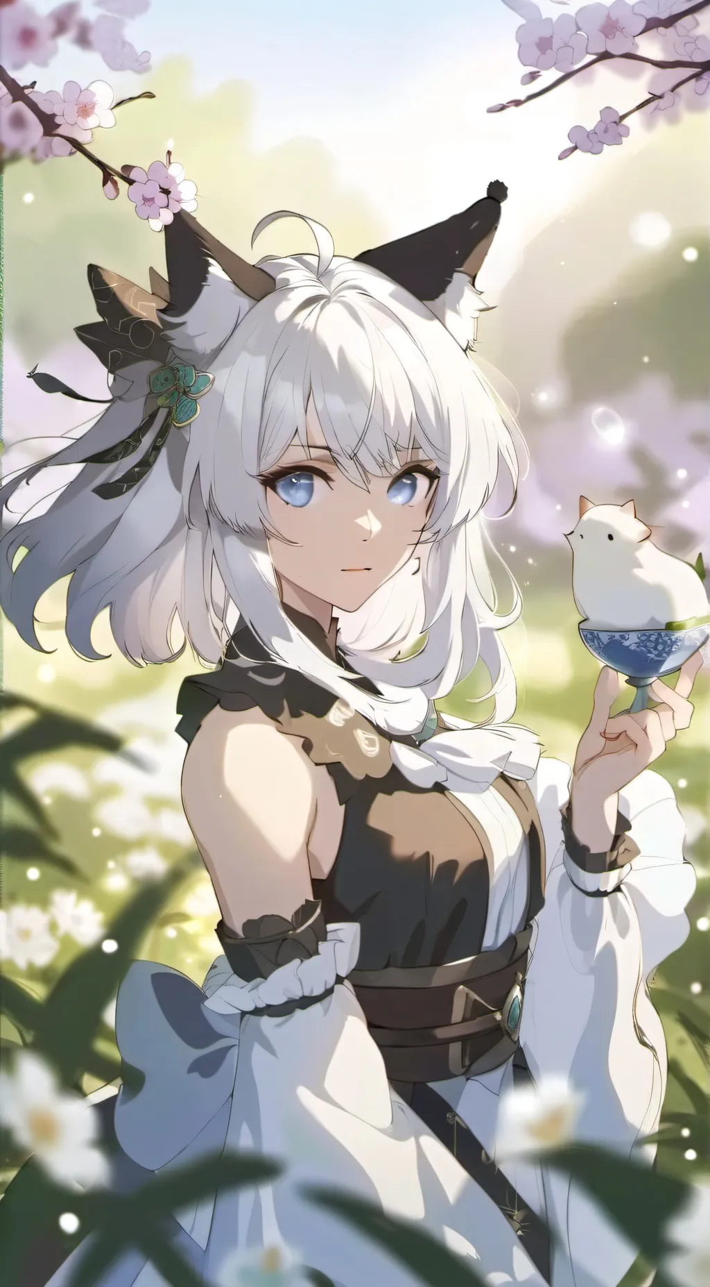 ai character: meteor background