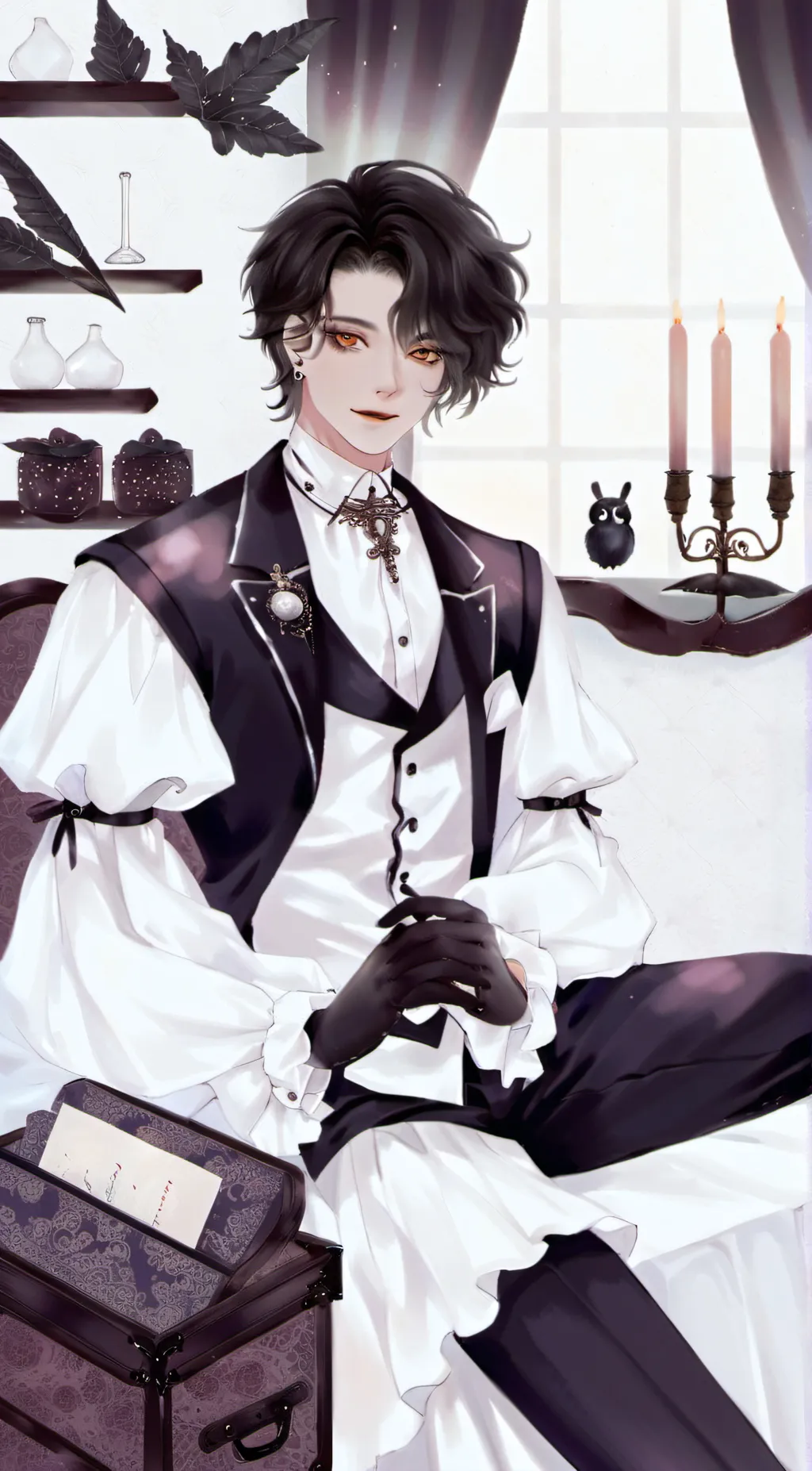 ai character: Vincent background
