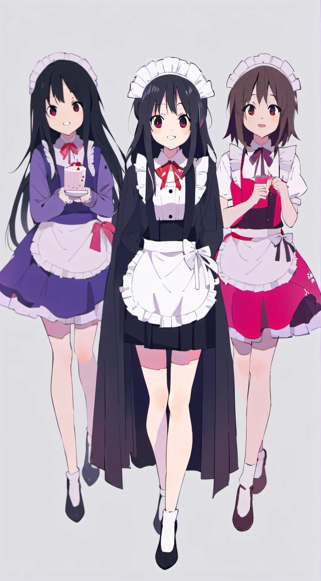 ai character: the maid girls  background