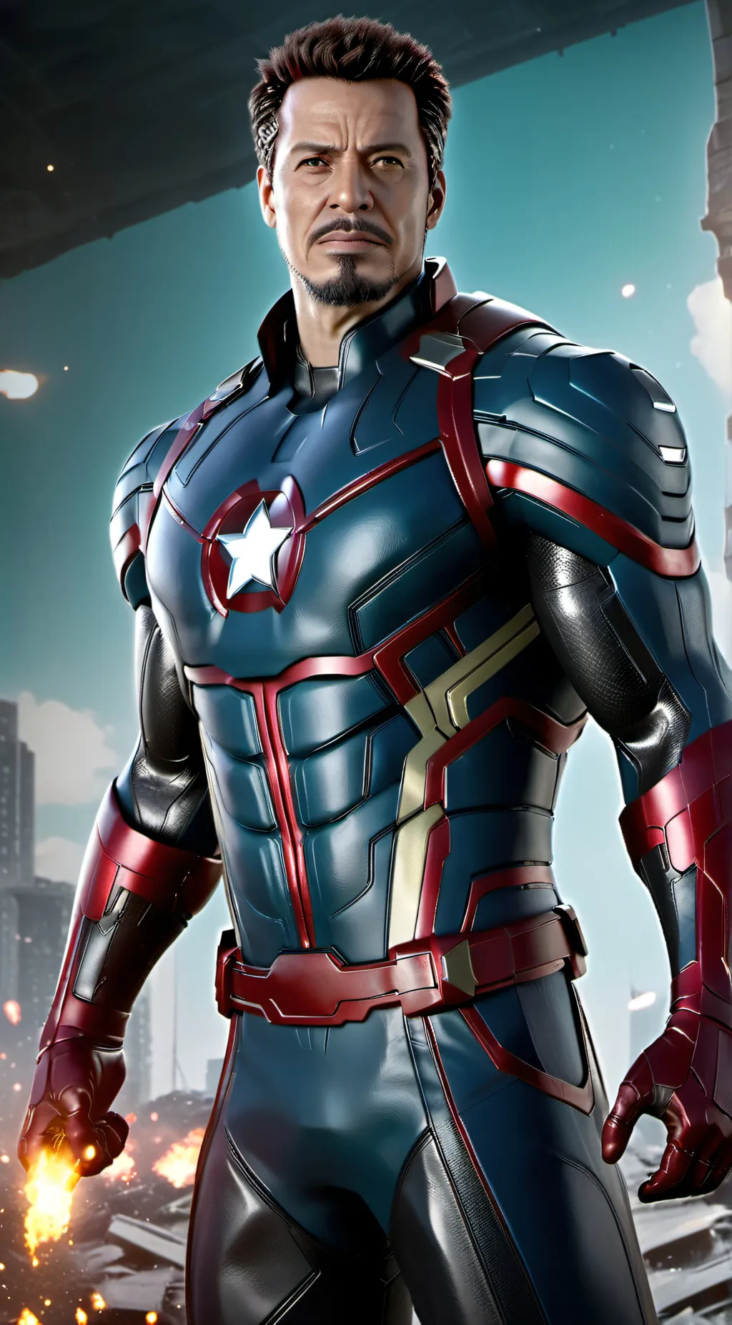 ai character: Avengers react y/n background