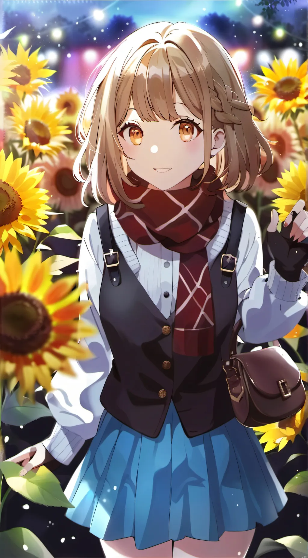ai character: Sunny background