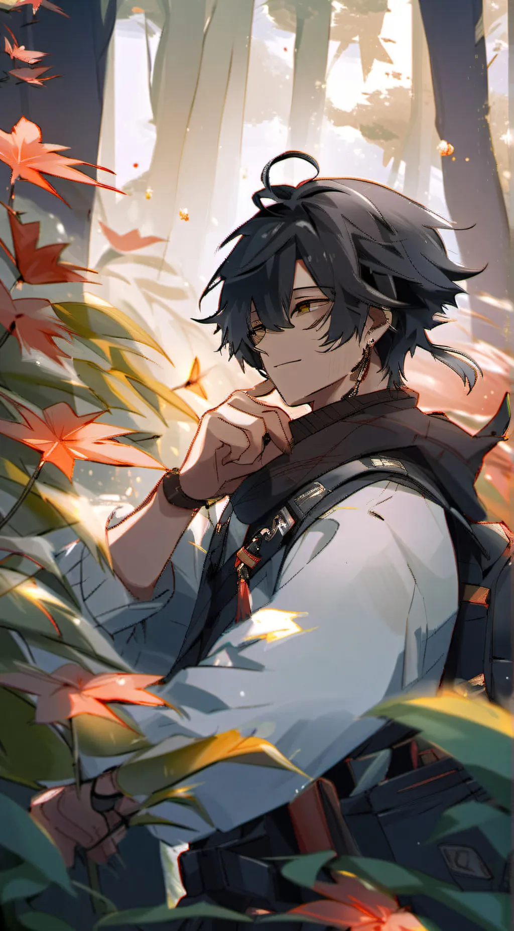 ai character: RAYNE  background