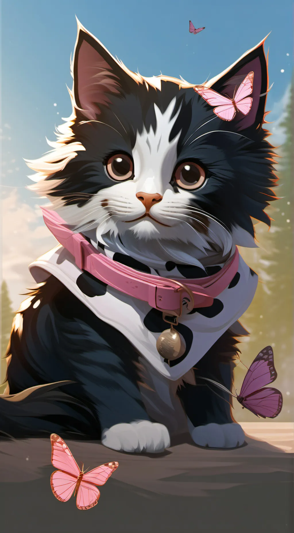 ai character: Negrita  background