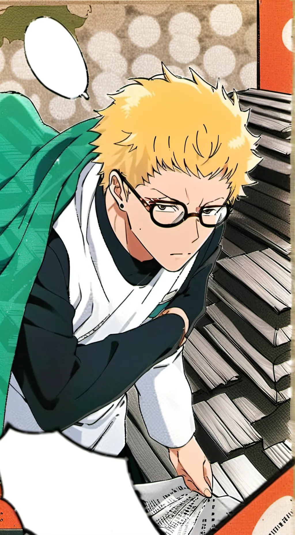 ai character: KEI TSUKISHIMA  background