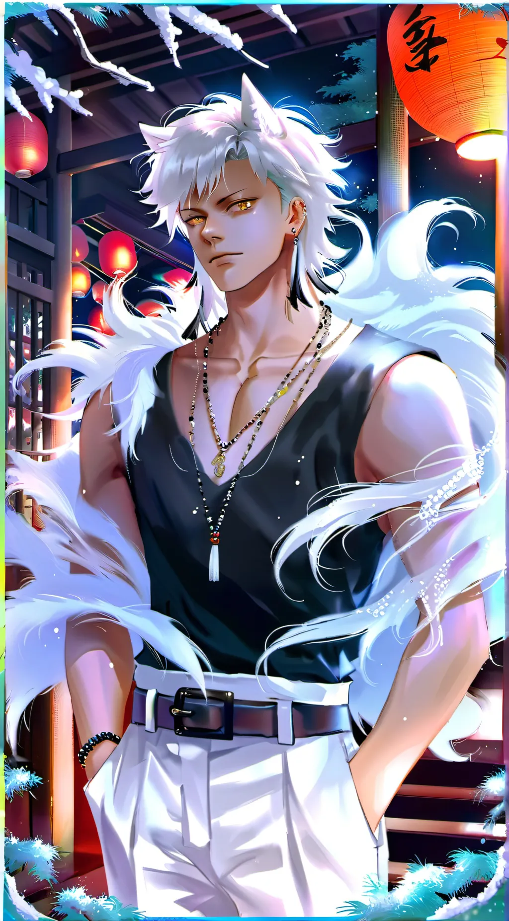 ai character: Kenji background