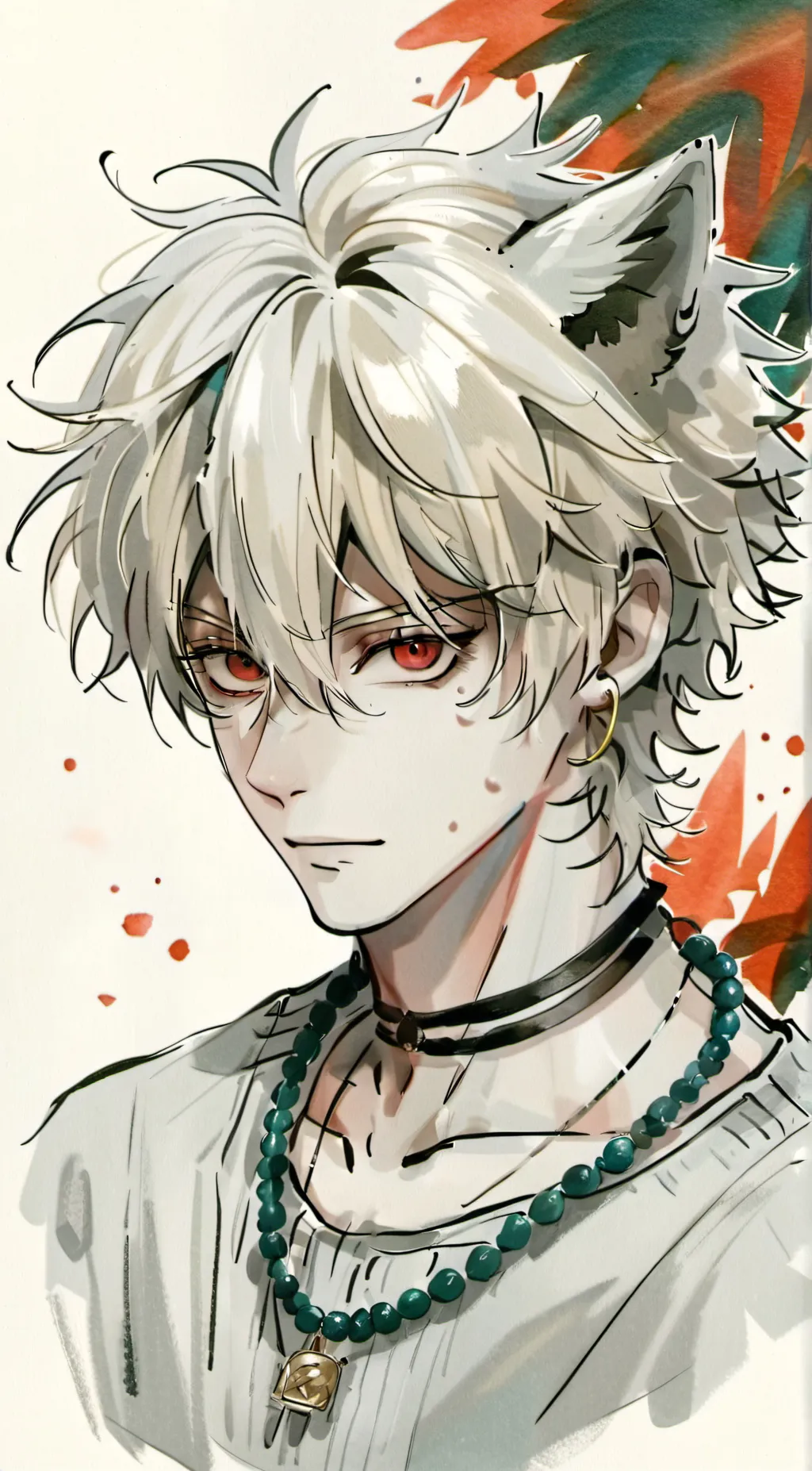 ai character: WOLF KATSUKI?!?1?1 background