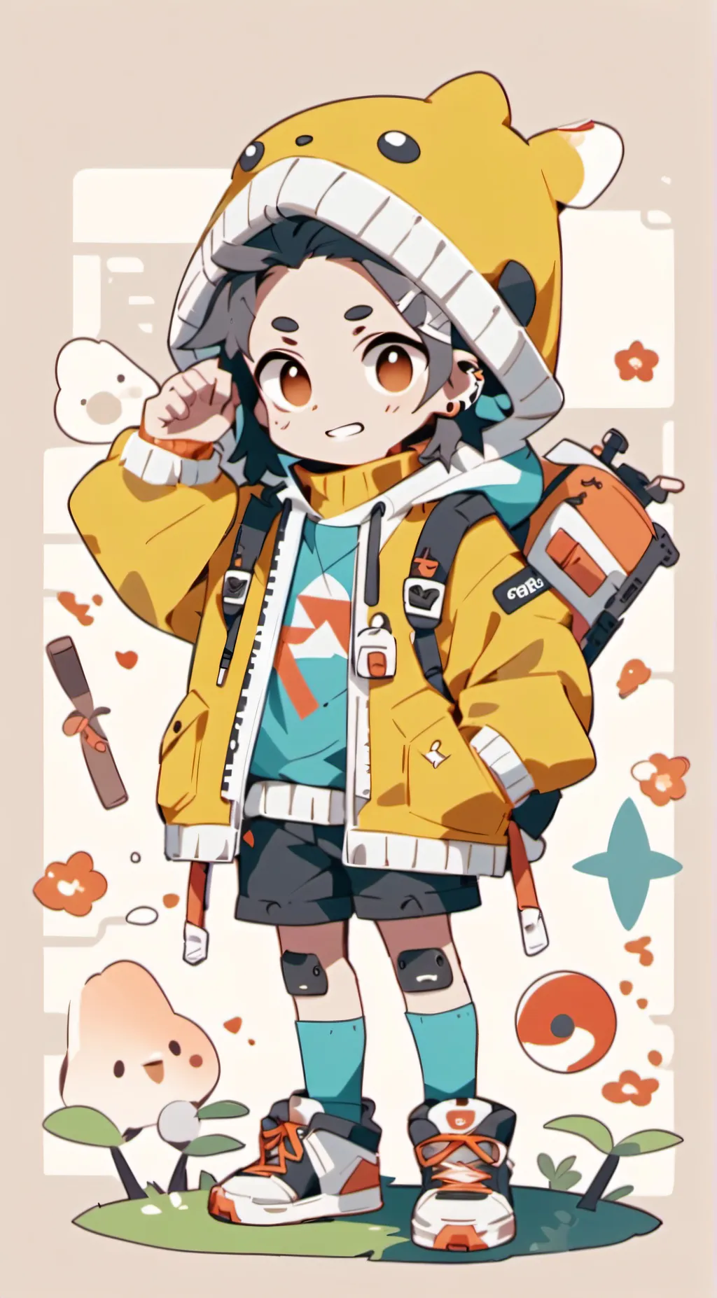 ai character: Michael  background