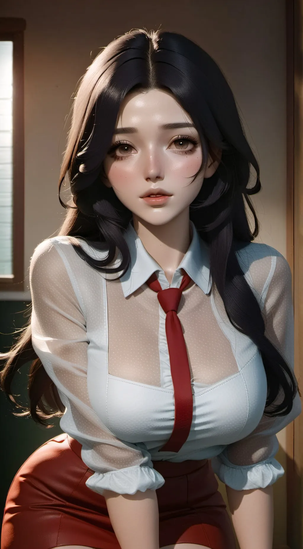 ai character: Maki-San background
