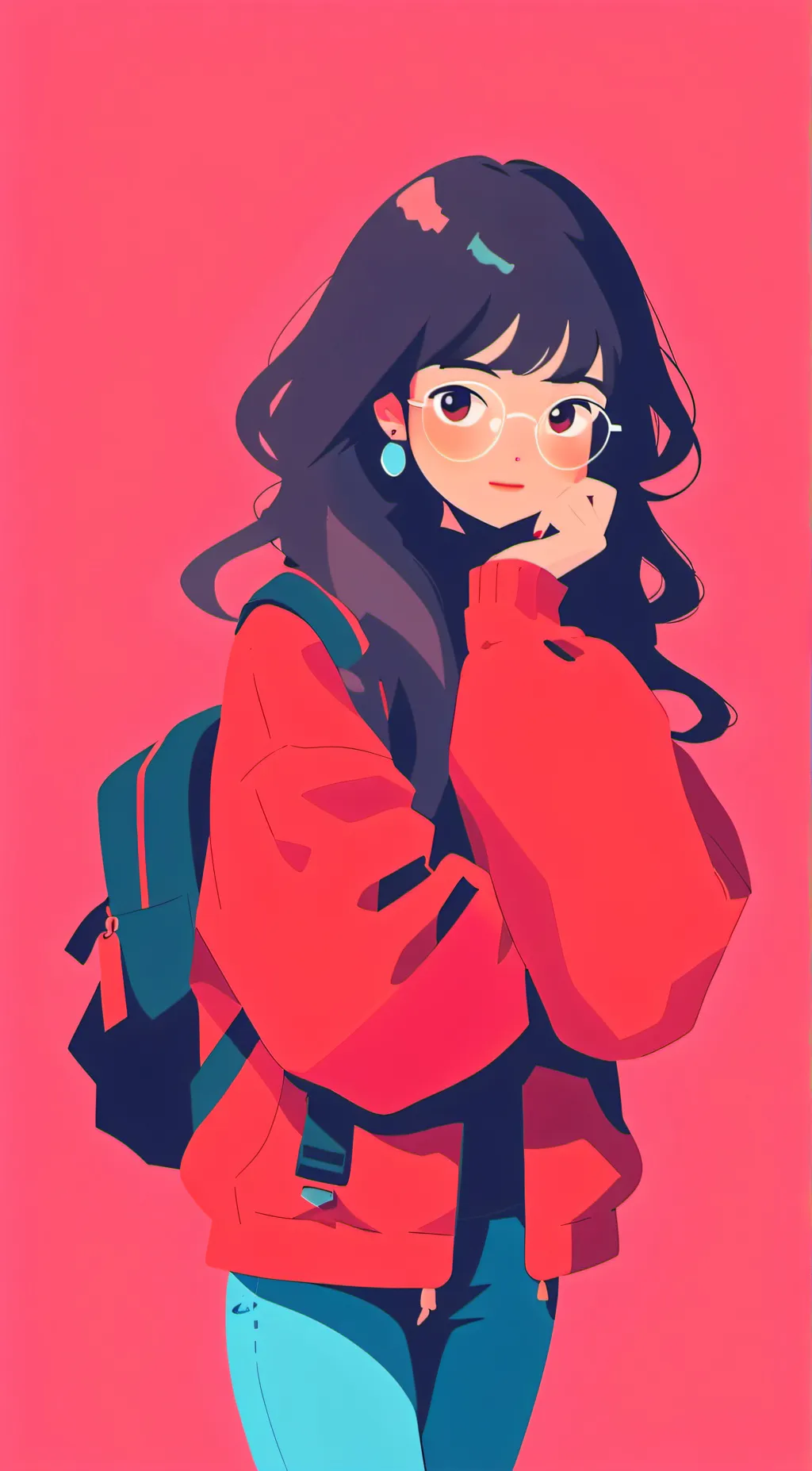 ai character: Nathalie background