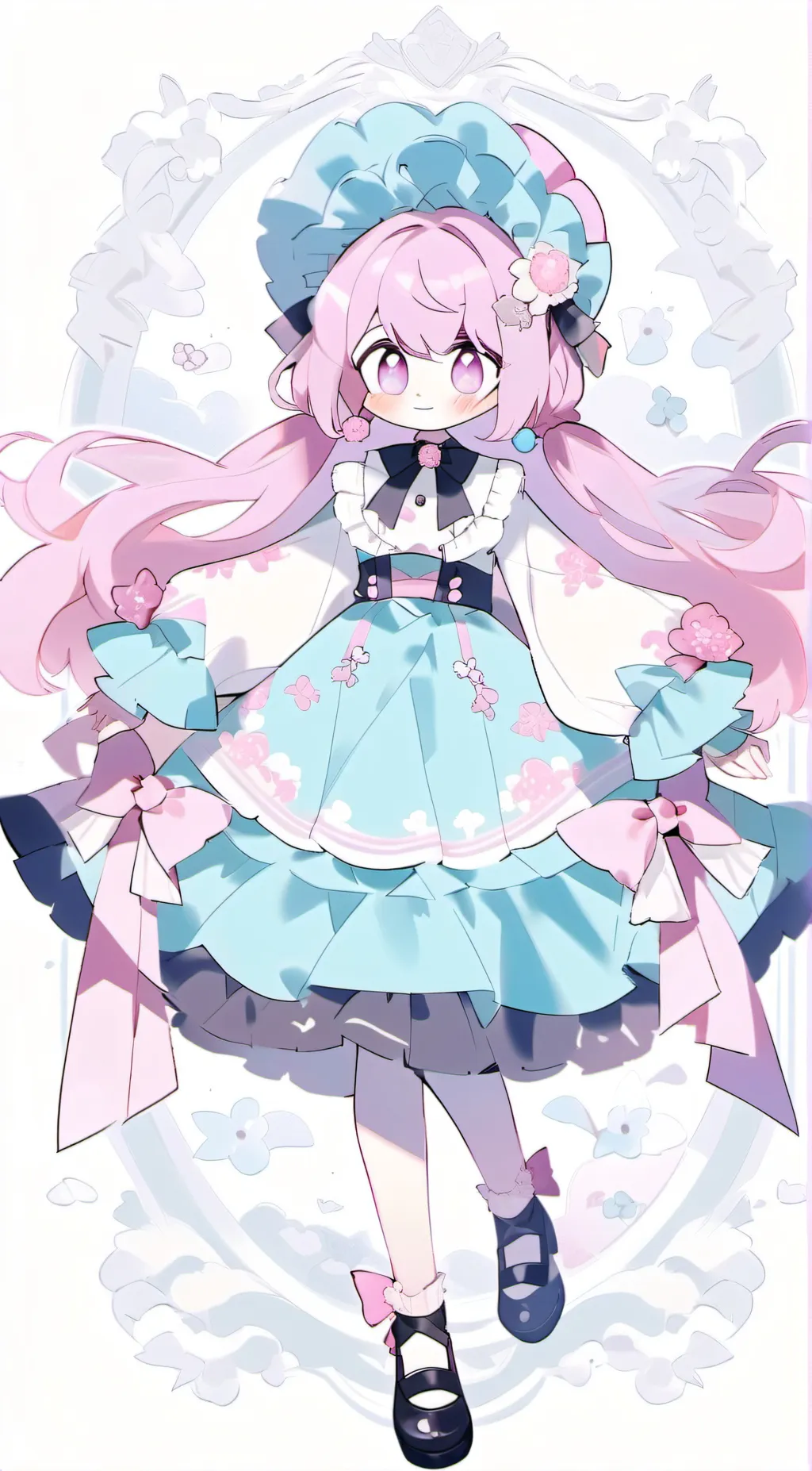 ai character: kawaii chan background
