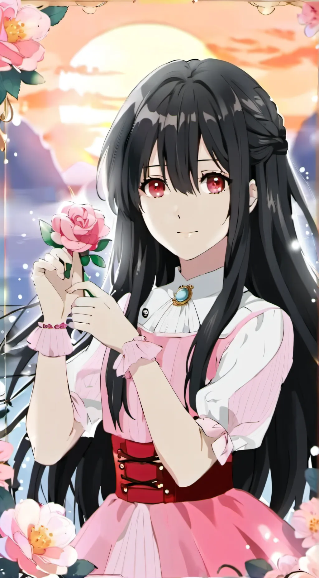 ai character: Norah  background