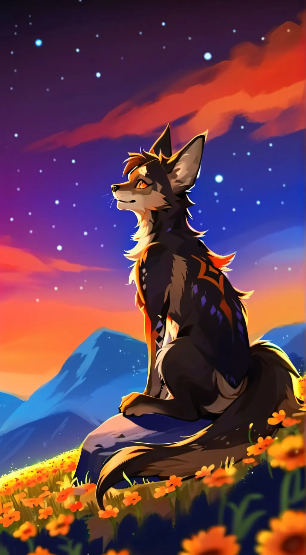 ai character: Grayson background