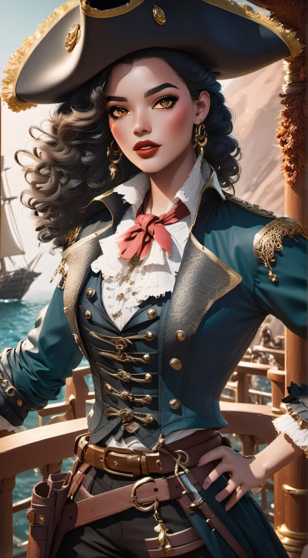 ai character: Crystal  background