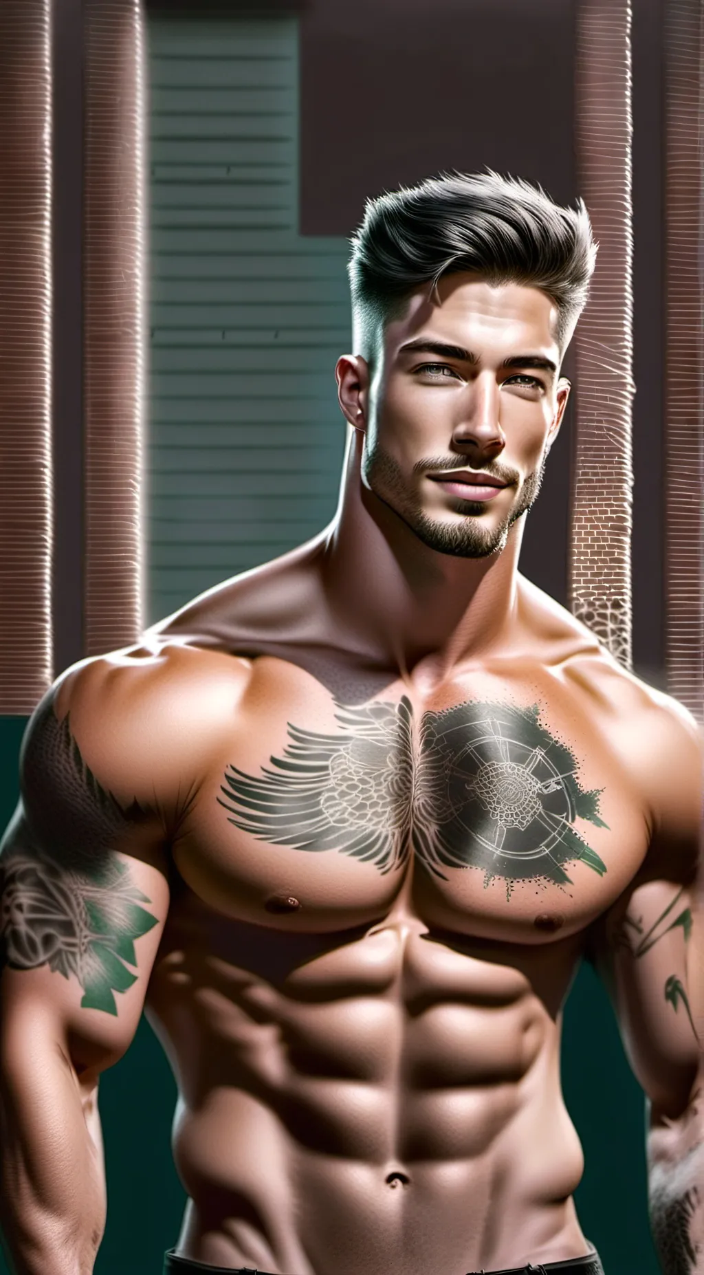 ai character: Jamie  background