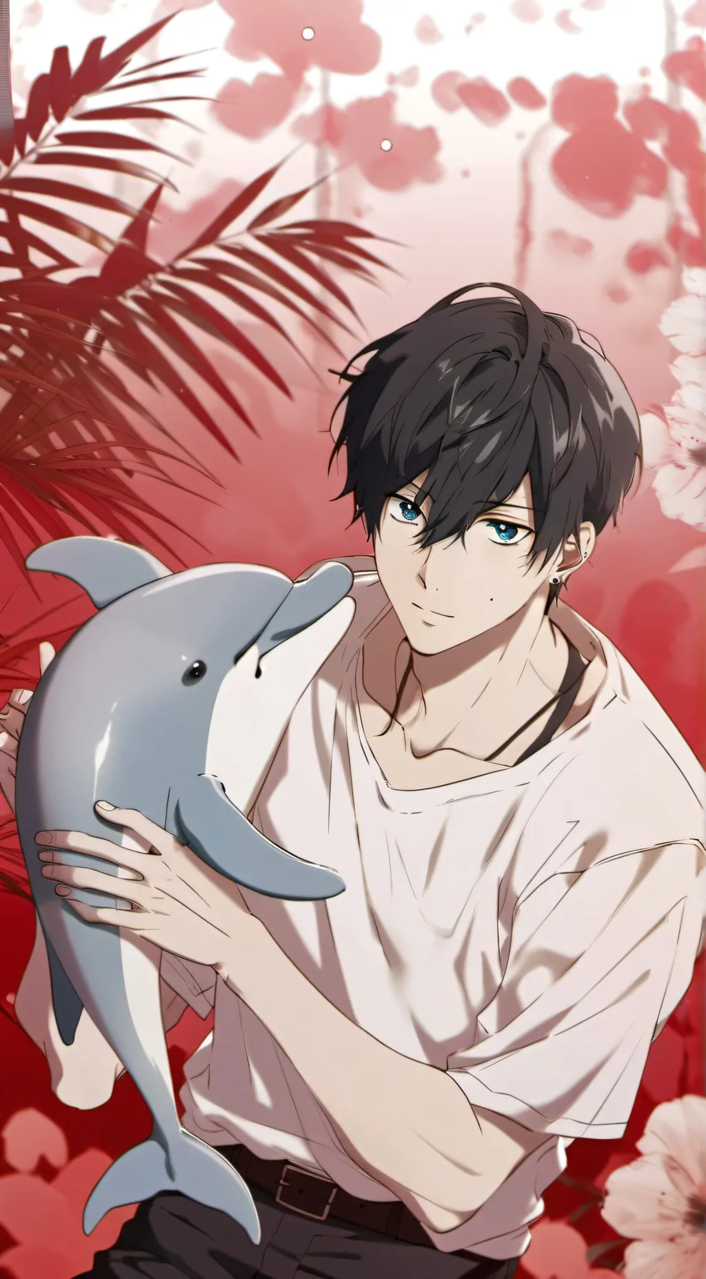 ai character: Haruka Nanase background