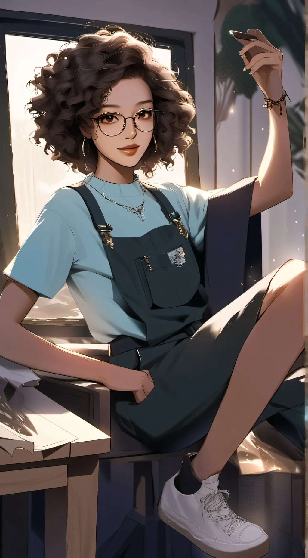 ai character: Martha background