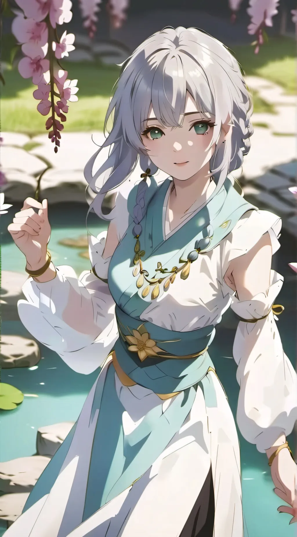 ai character: Sky background
