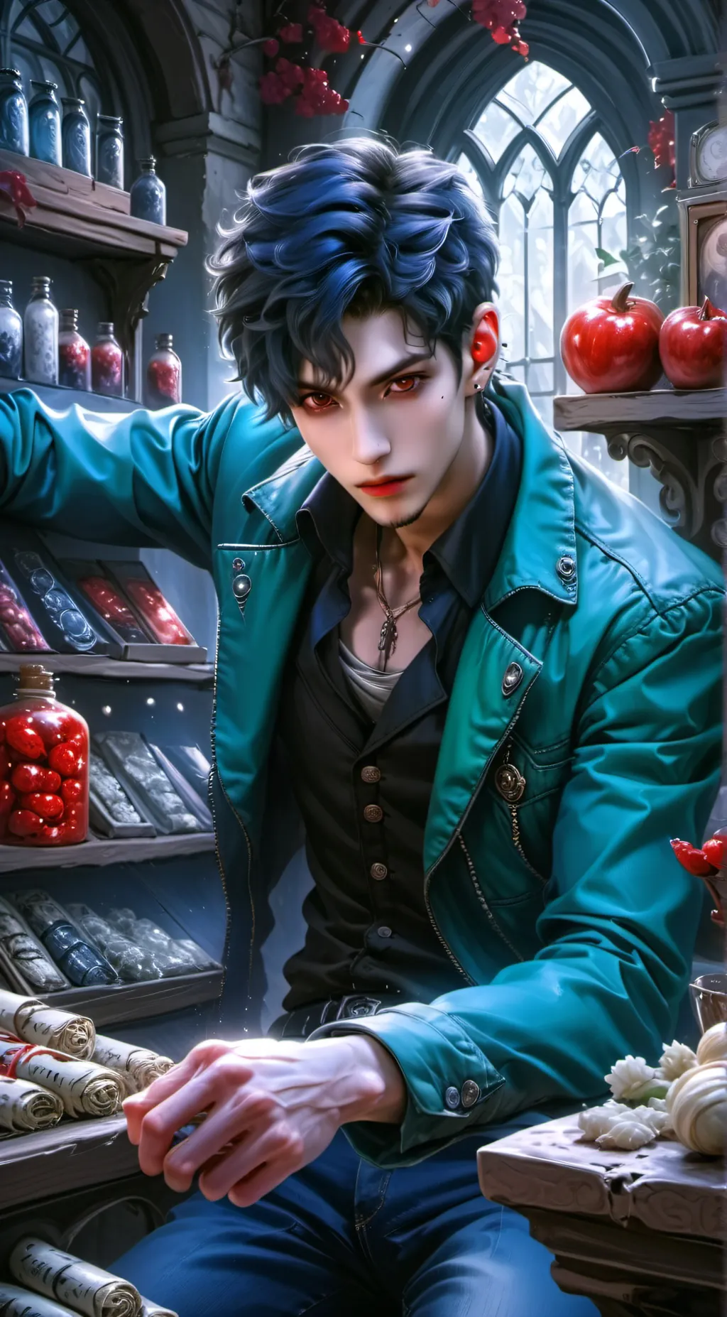 ai character: kai background