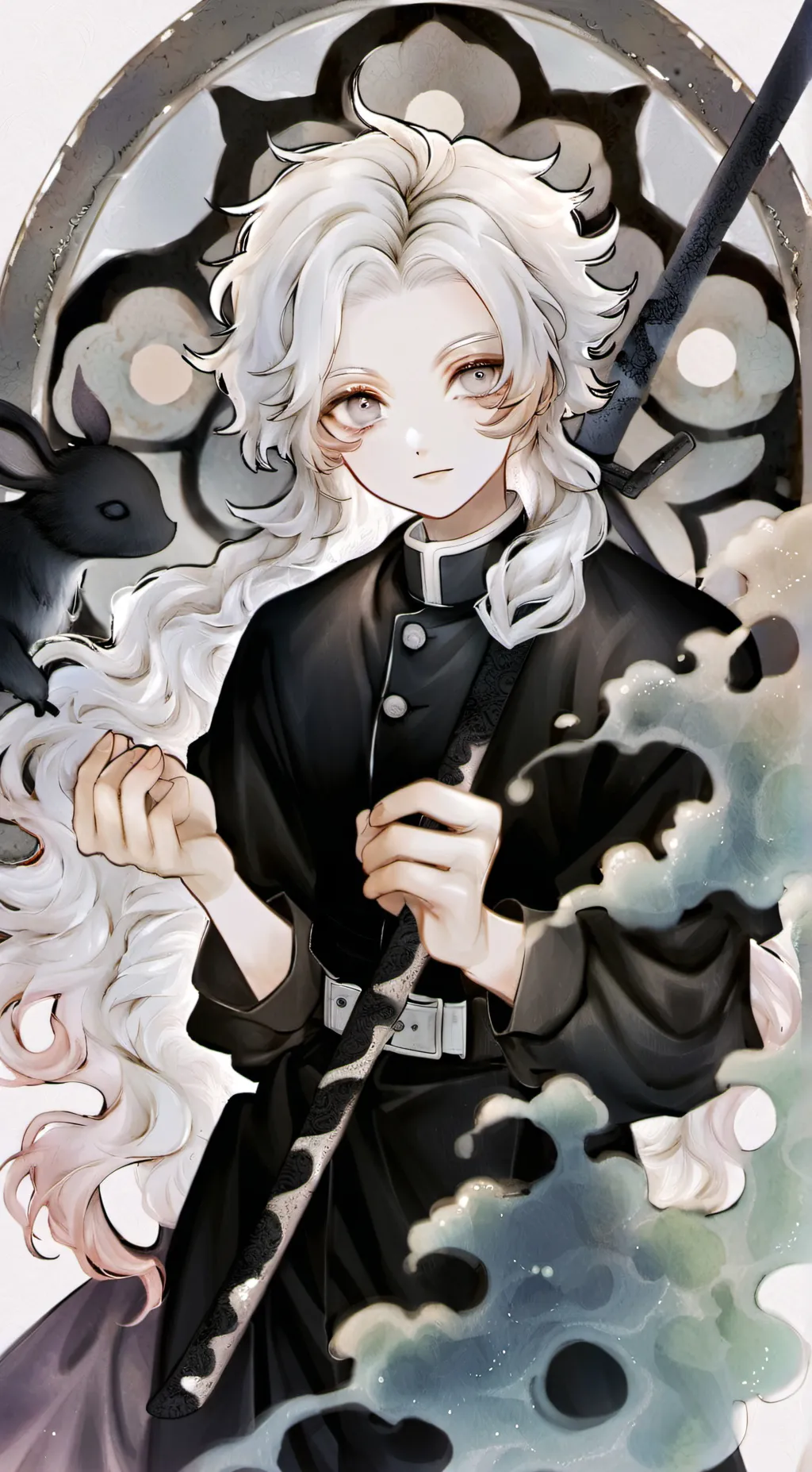 ai character: Bruce  background