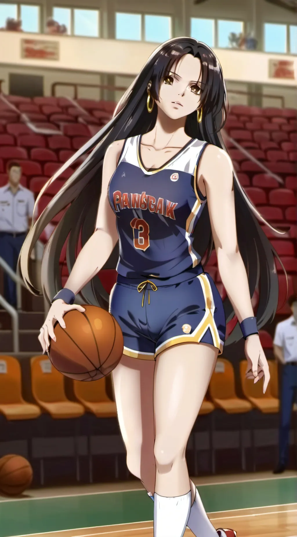 ai character: Boa Hancock  background