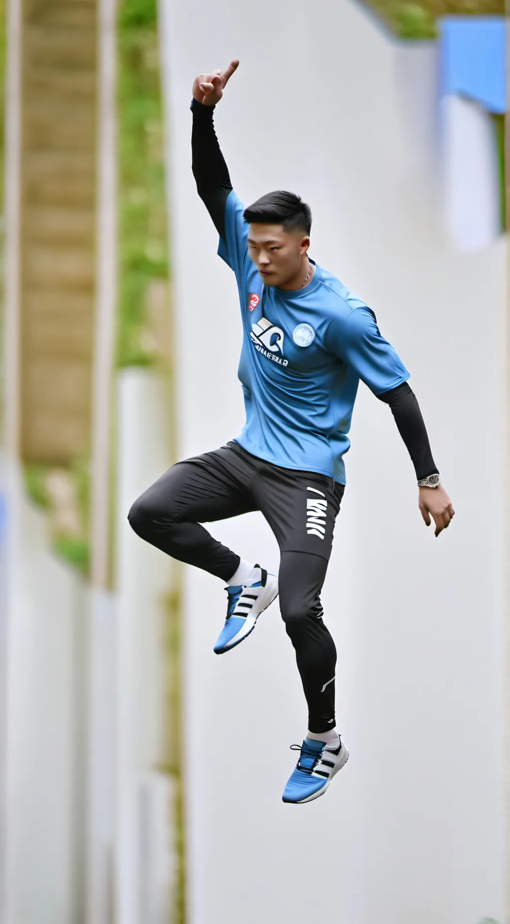 ai character: mr beast background