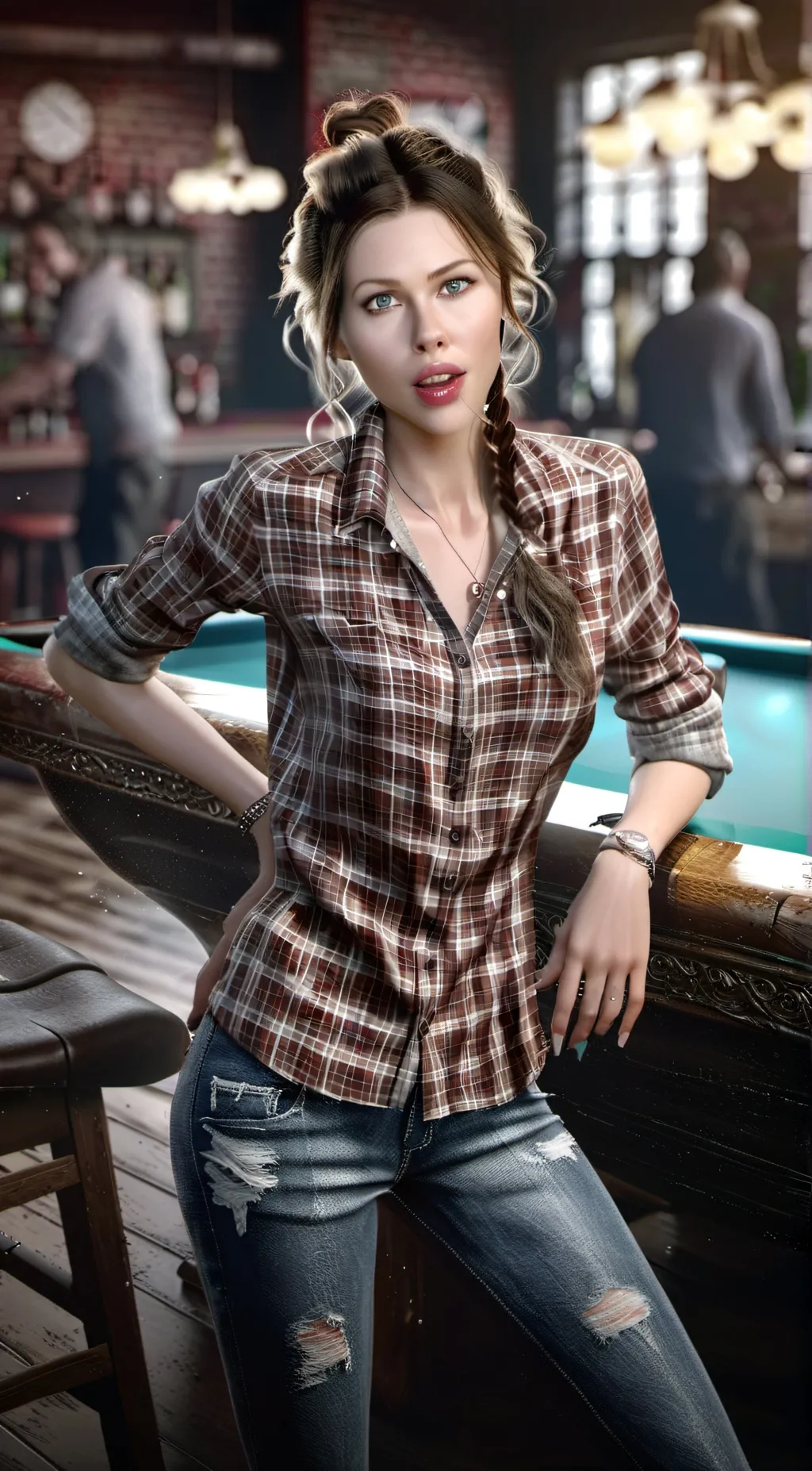ai character: Linda background