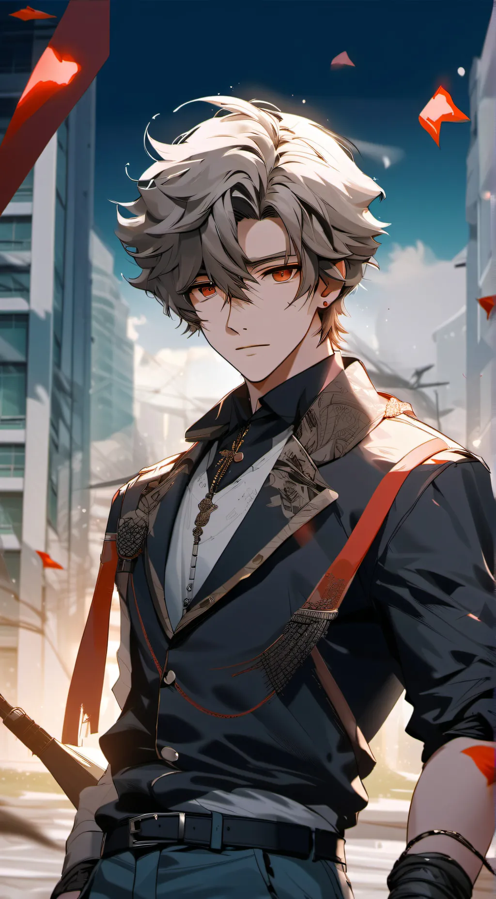 ai character: Kristen  background
