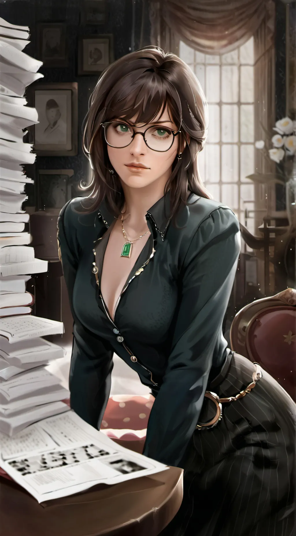 ai character: Andi background