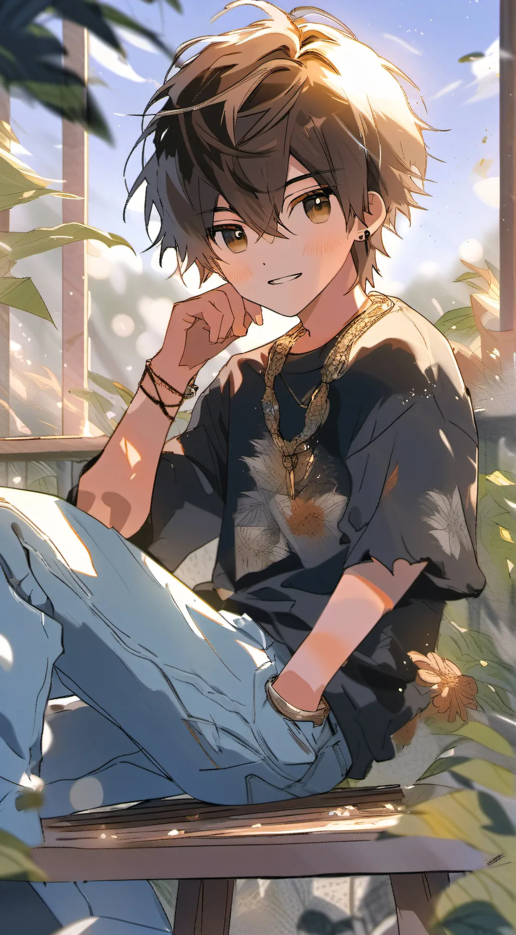 ai character: Jaden background