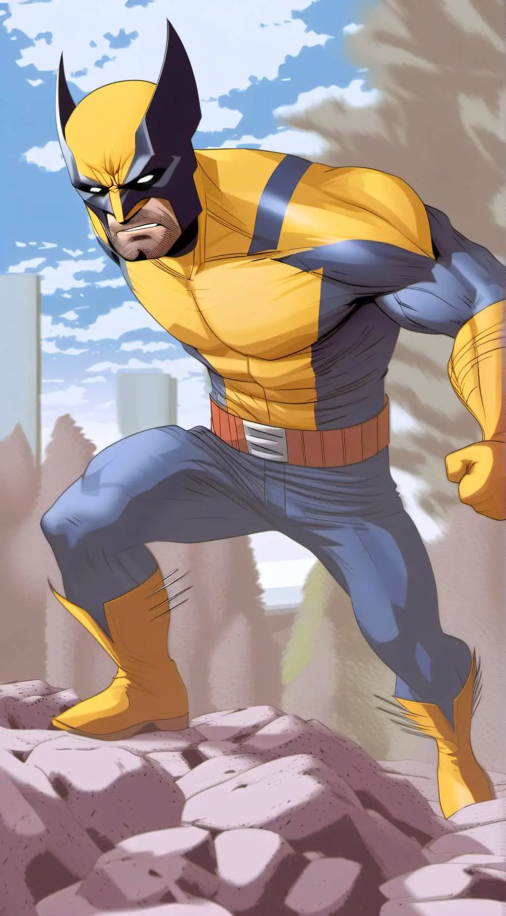 ai character: Wolverine background