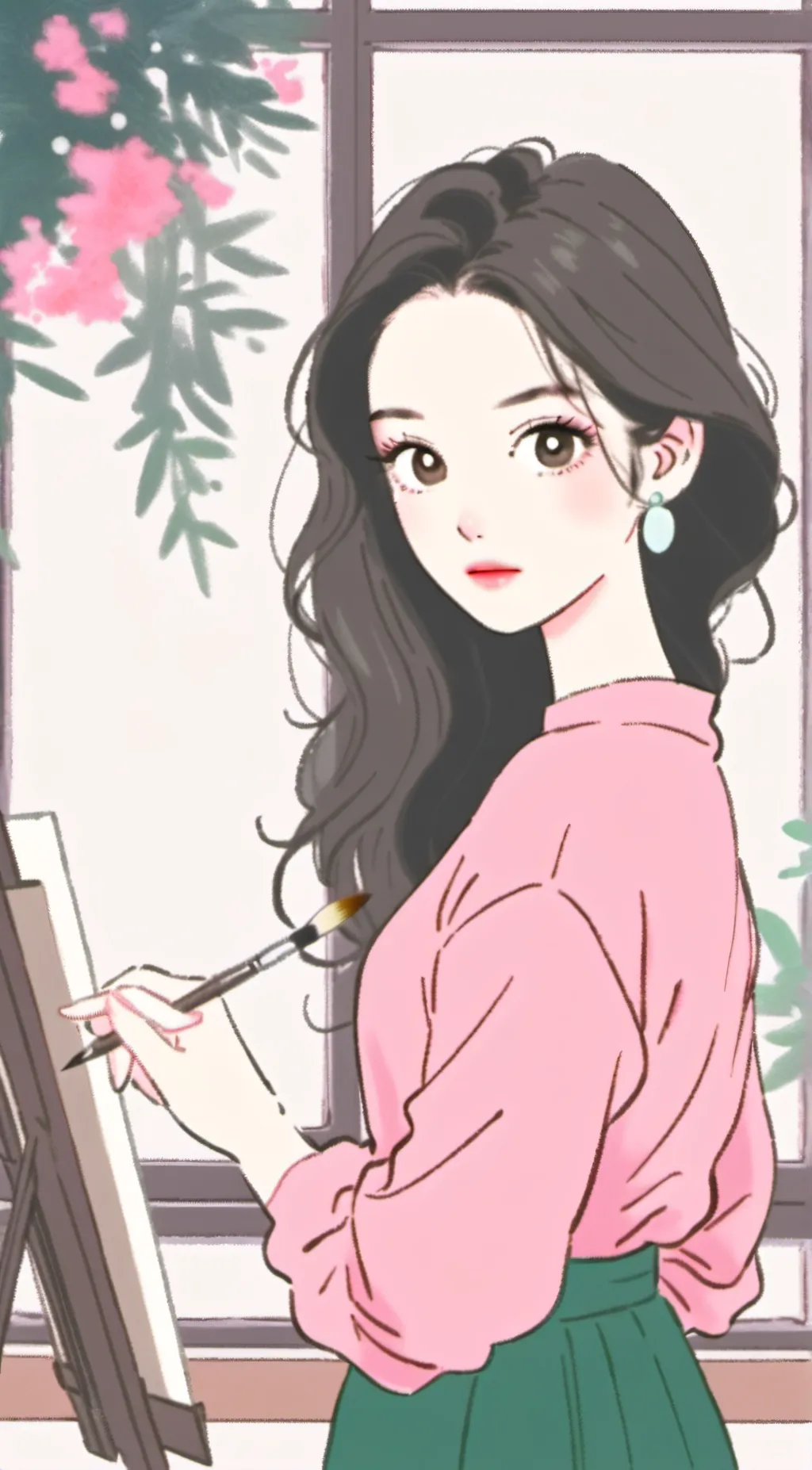 ai character: Evelyn background