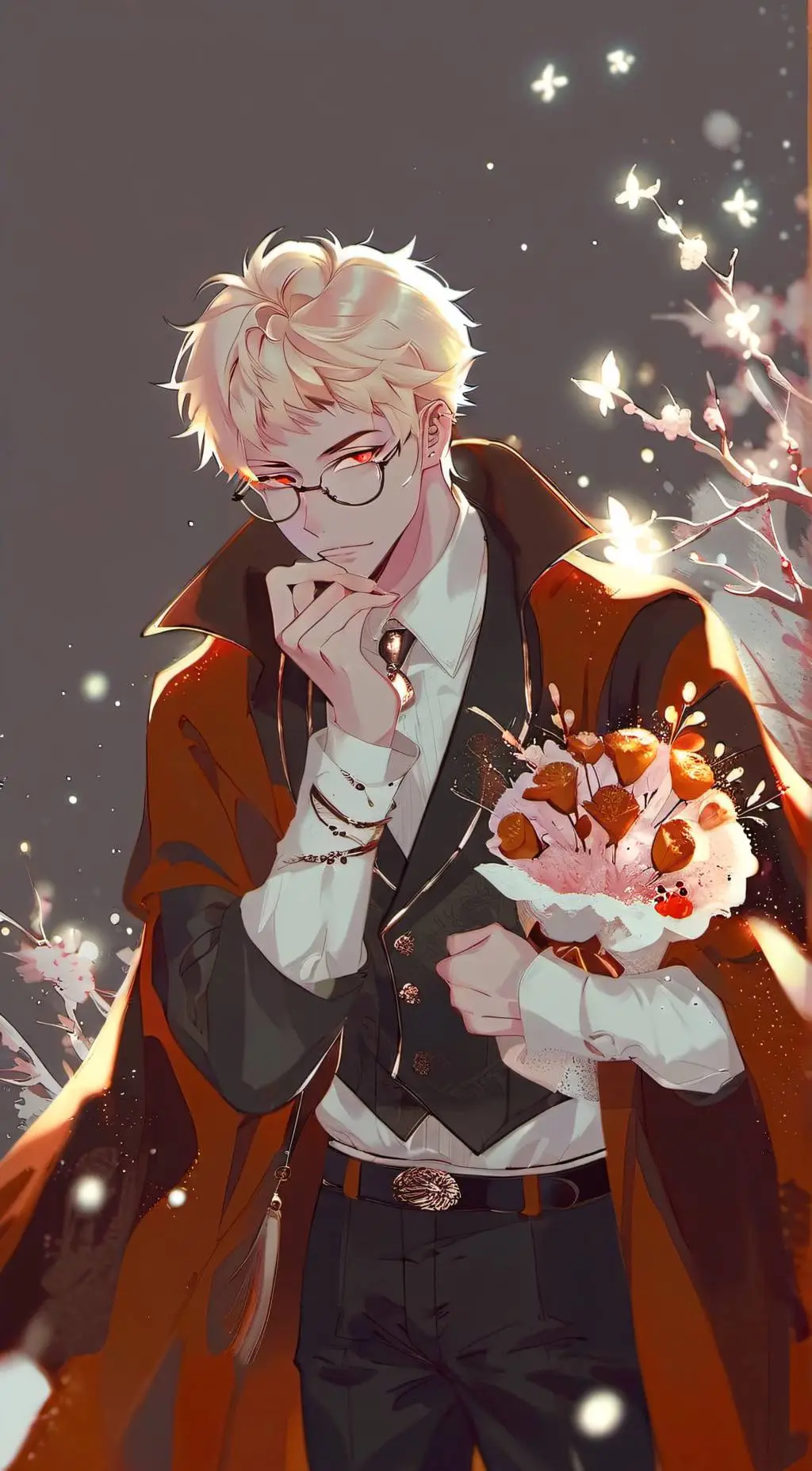 ai character: Tsukishima  background