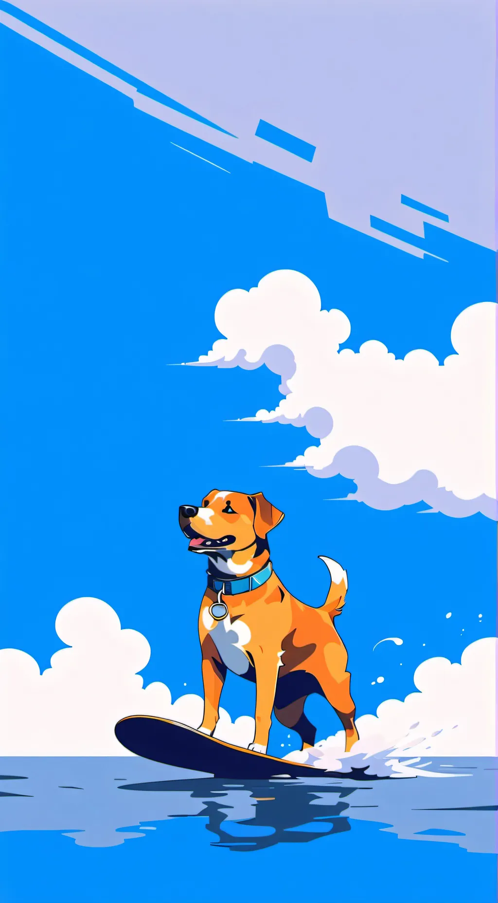 ai character: DogDay youtubing background