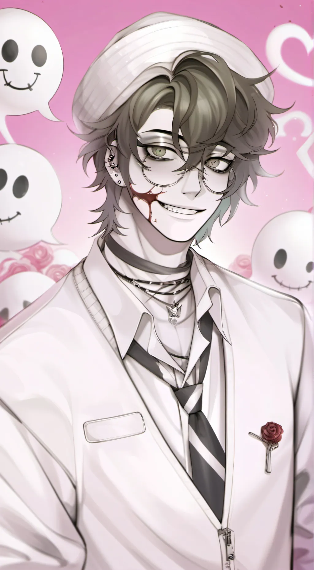 ai character: Jeff the killer background