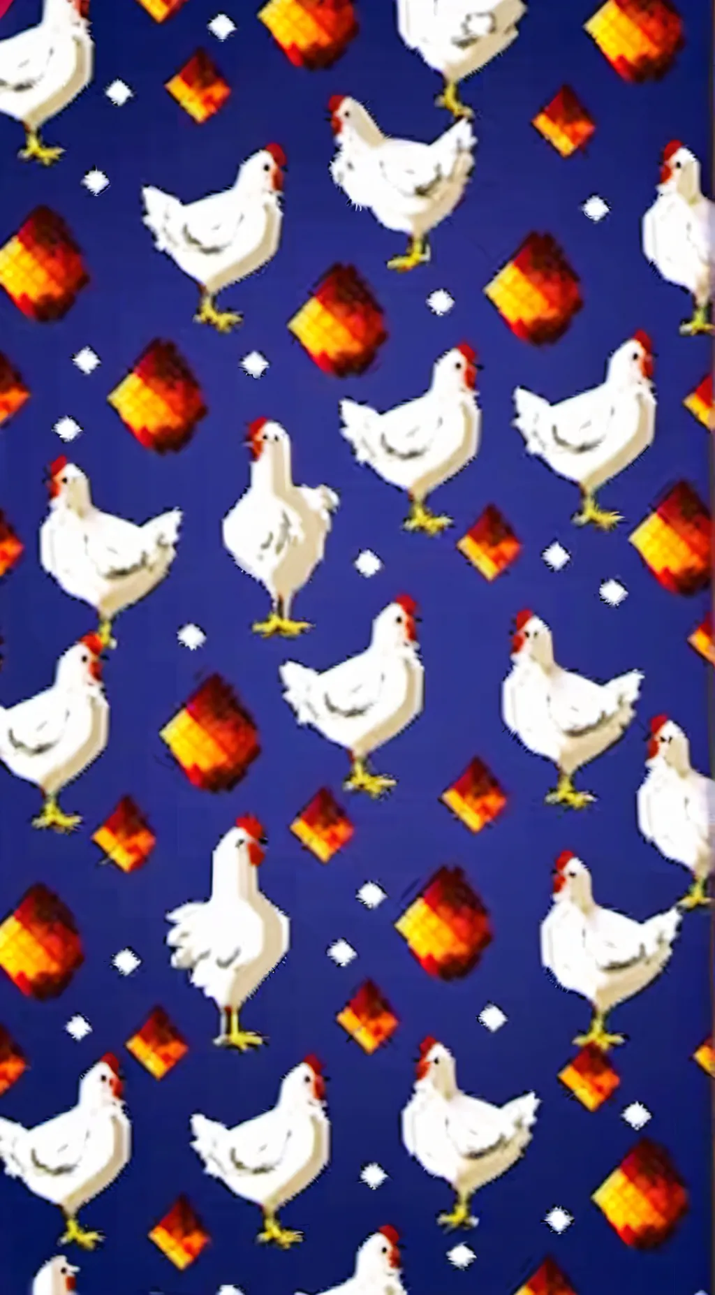 ai character: Kicken chicken background