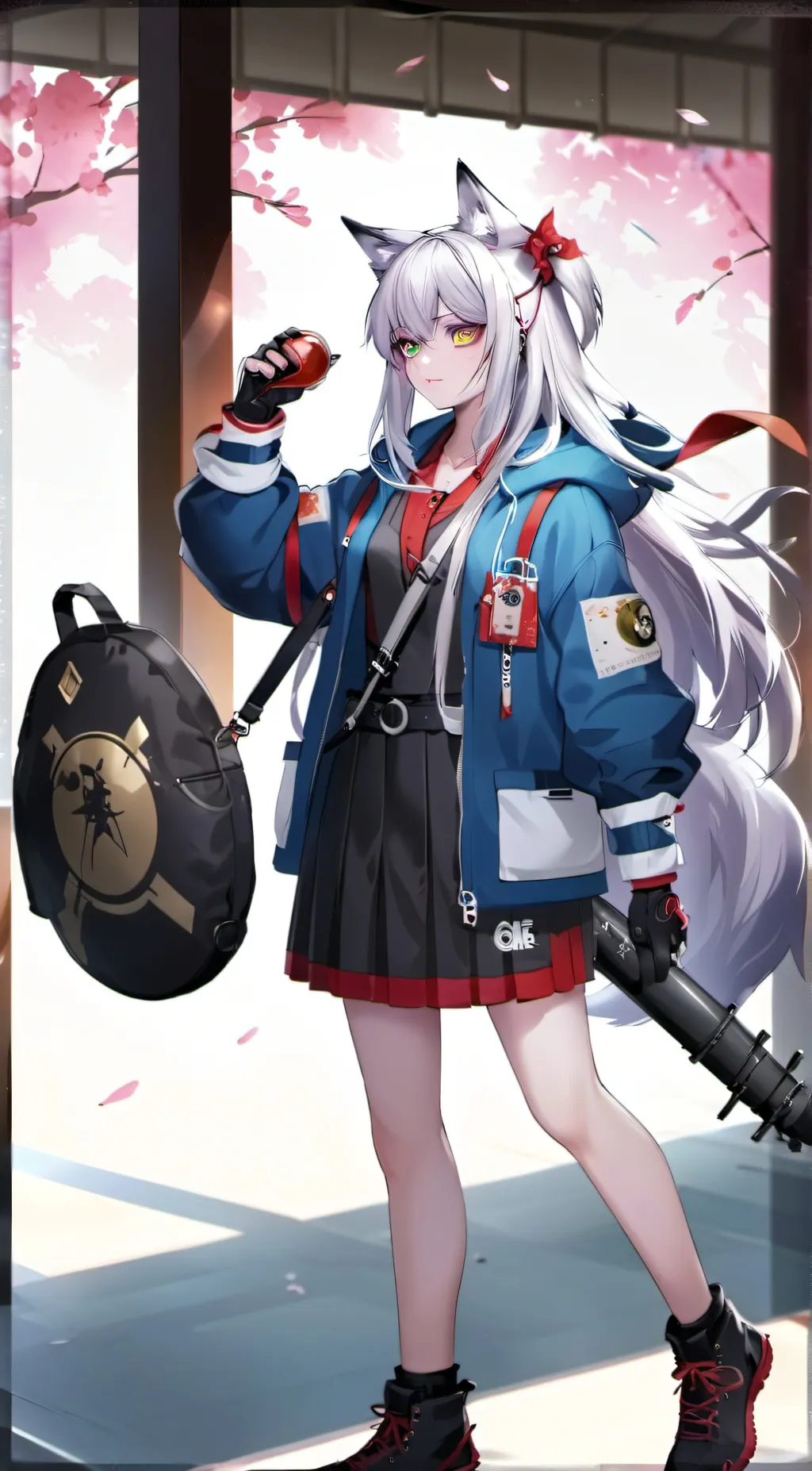 ai character: Sakura Kamiko background