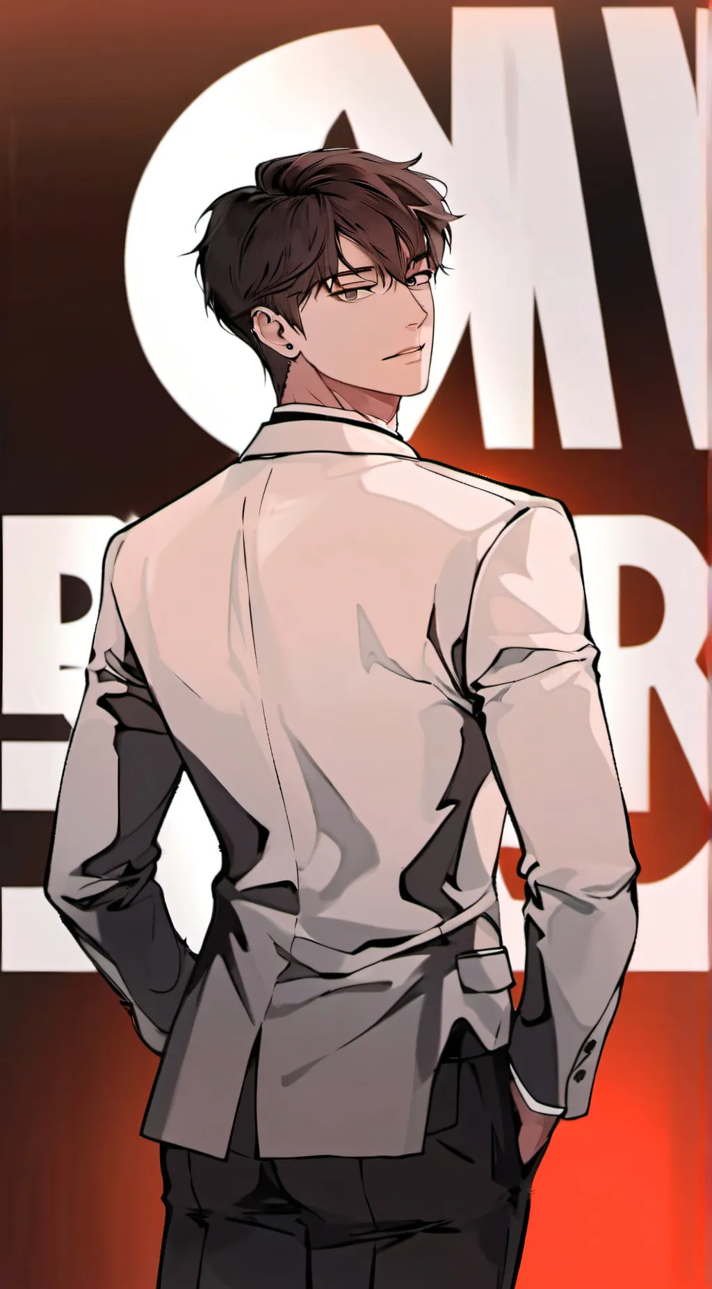 ai character: Max background